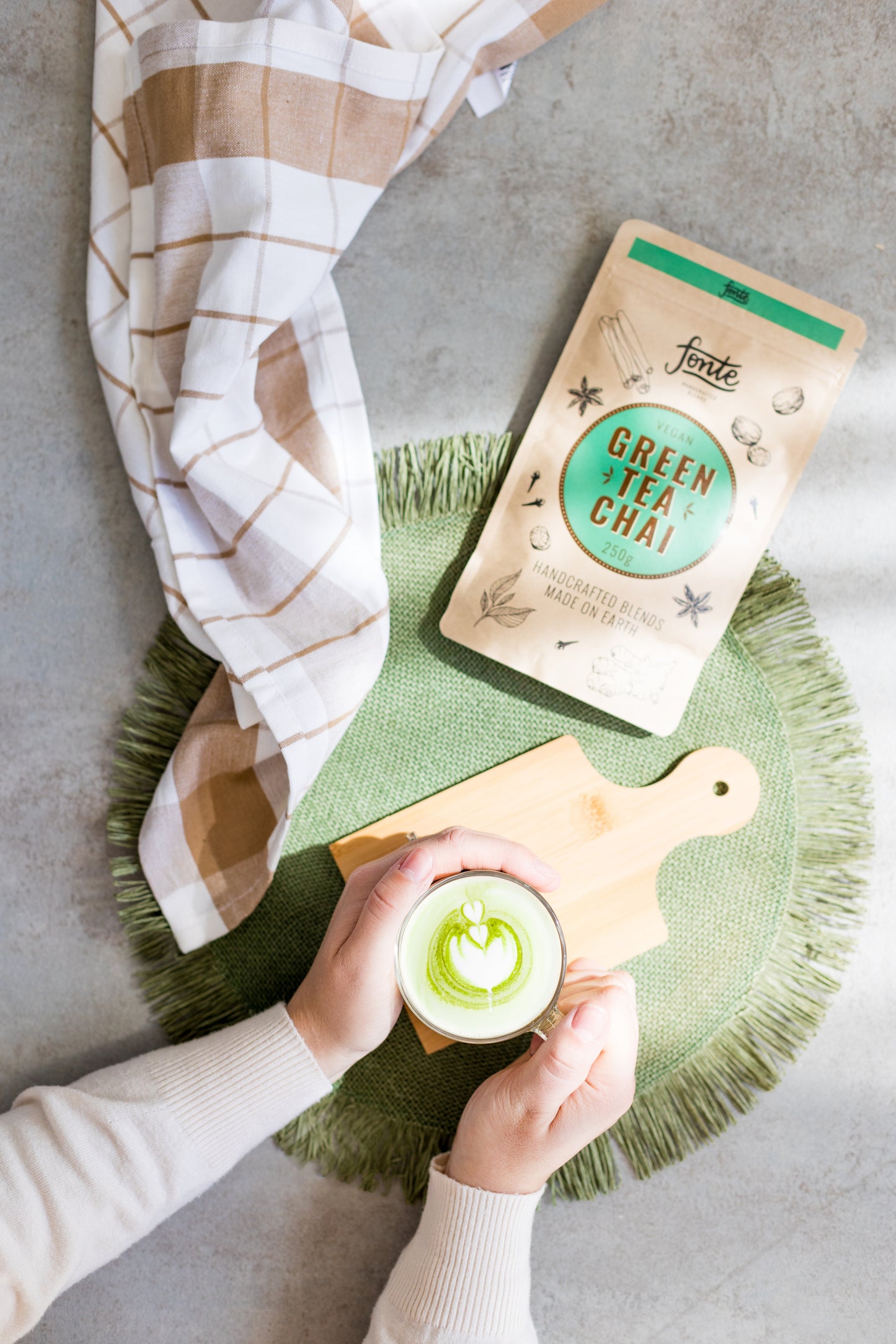 Chai verde latte 250 gr
