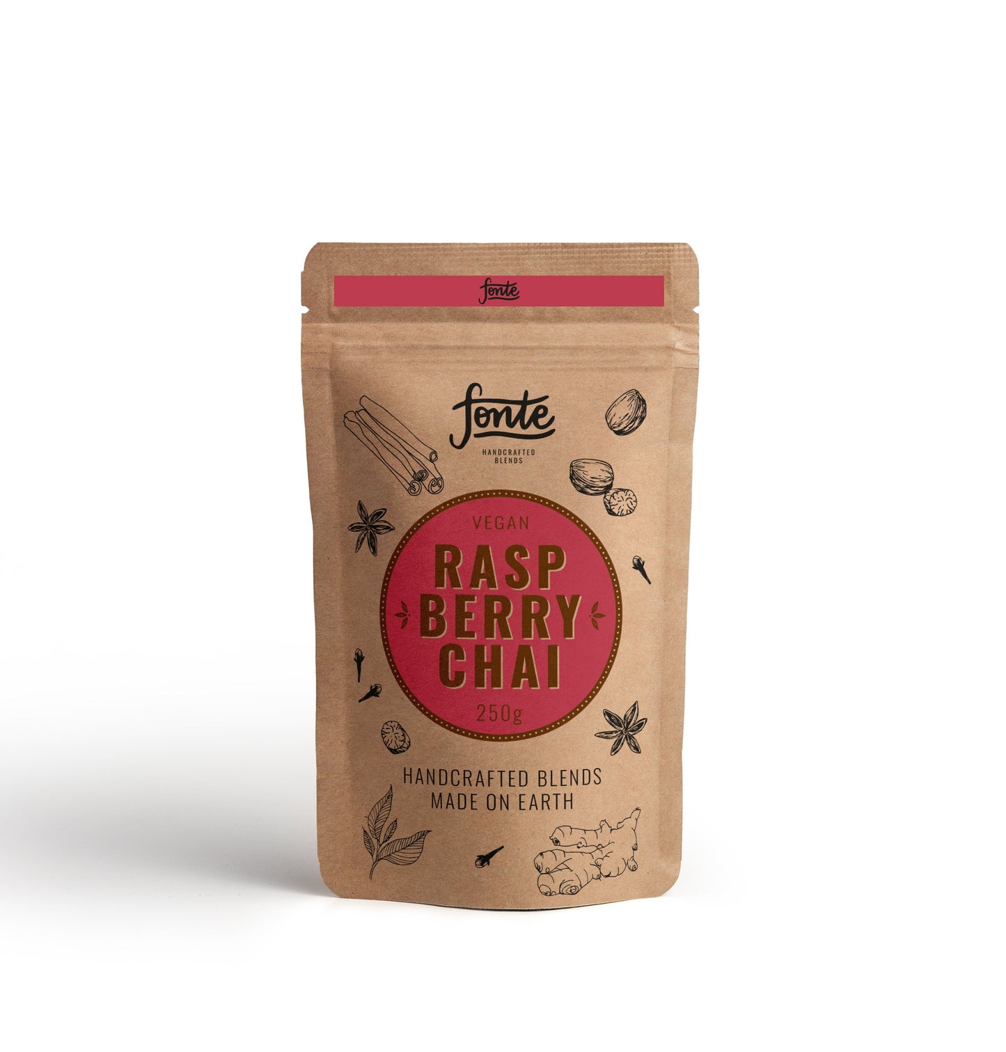Chai frutos rojos latte 250 gr - MAHT