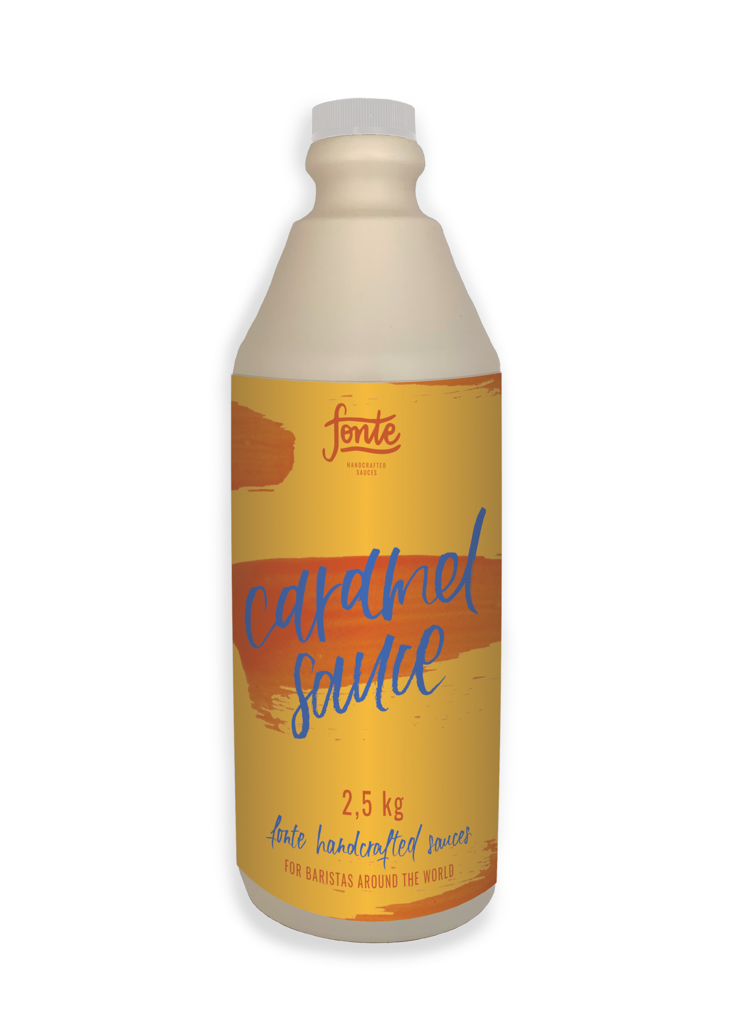 Crema de caramelo. Bote de 2,5 Kg. Caramel sauce. Crema vegana de caramelo