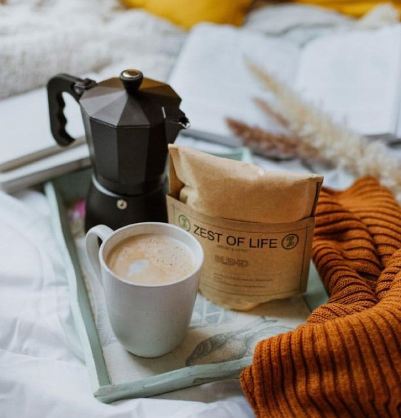 Café de especialidad blend. 3 orígenes: Brasil, Guatemala y Etiopía. Paquete de 250 gr. Specialty coffee beans