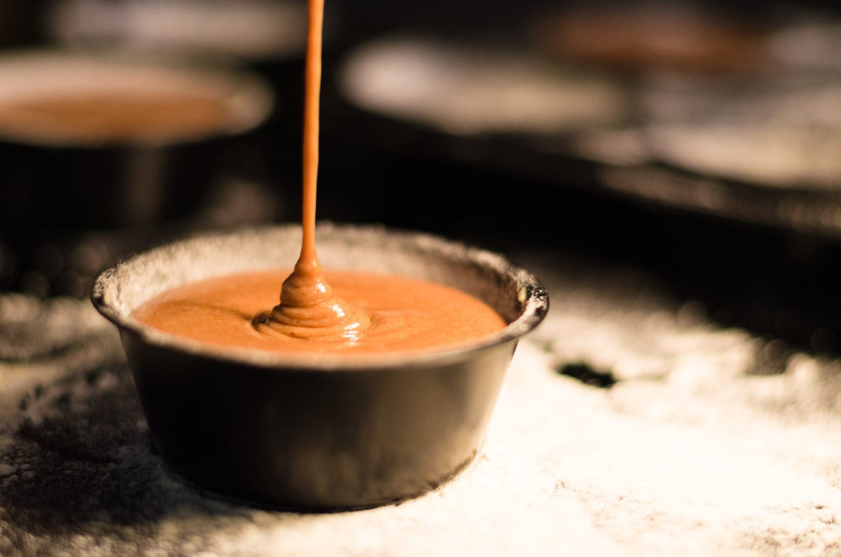 Crema de caramelo. Bote de 2,5 Kg. Caramel sauce.