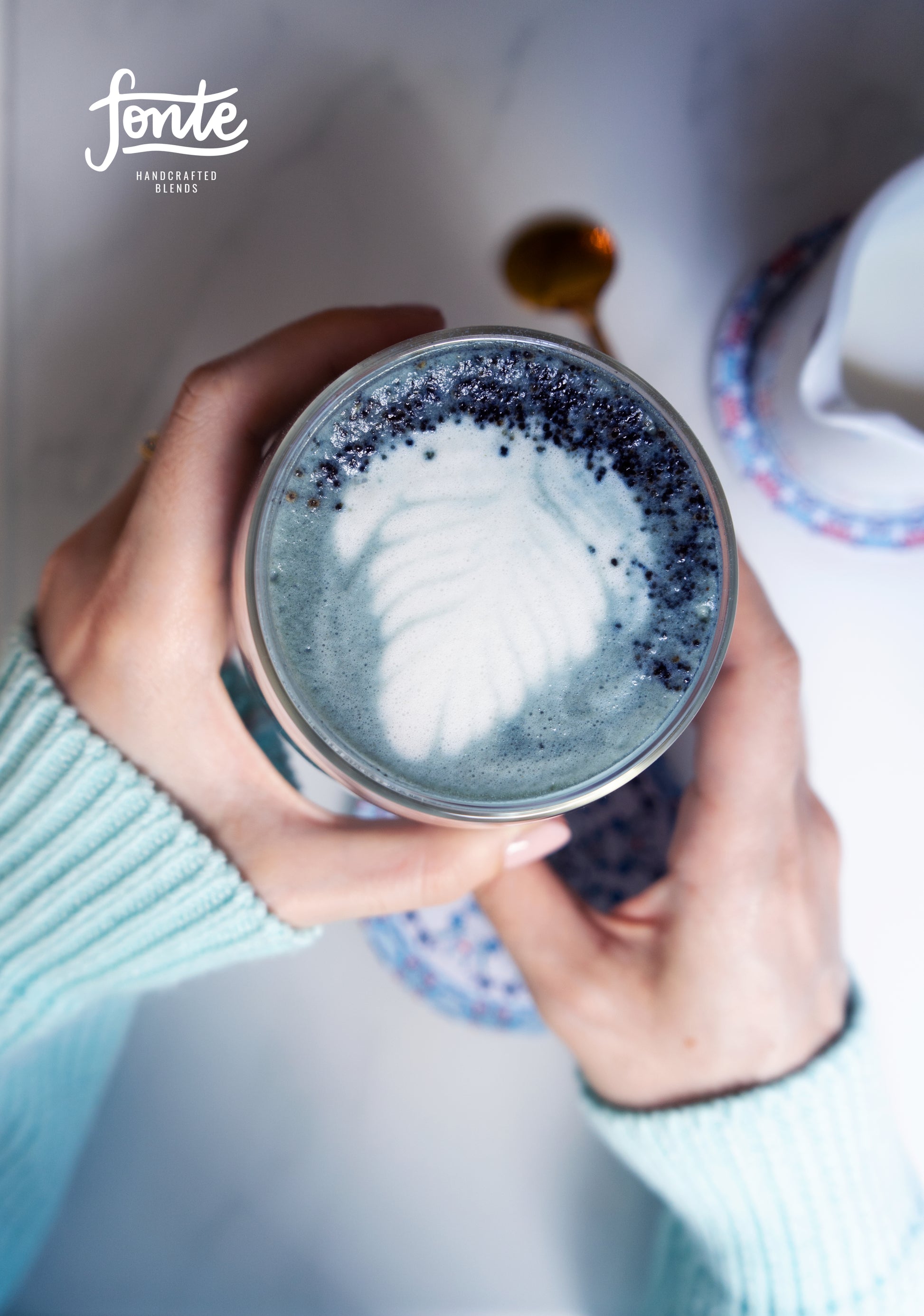 Té de flor del árbol mariposa. Paquete de 300 gr. Bebida Butterfly pea latte