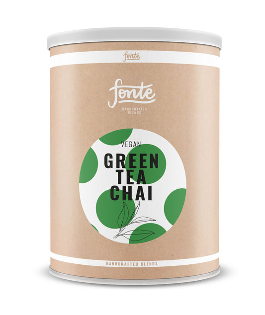 Té verde chai. Bote de 2 Kg. Bebida de té verde chai. Green tea chai.