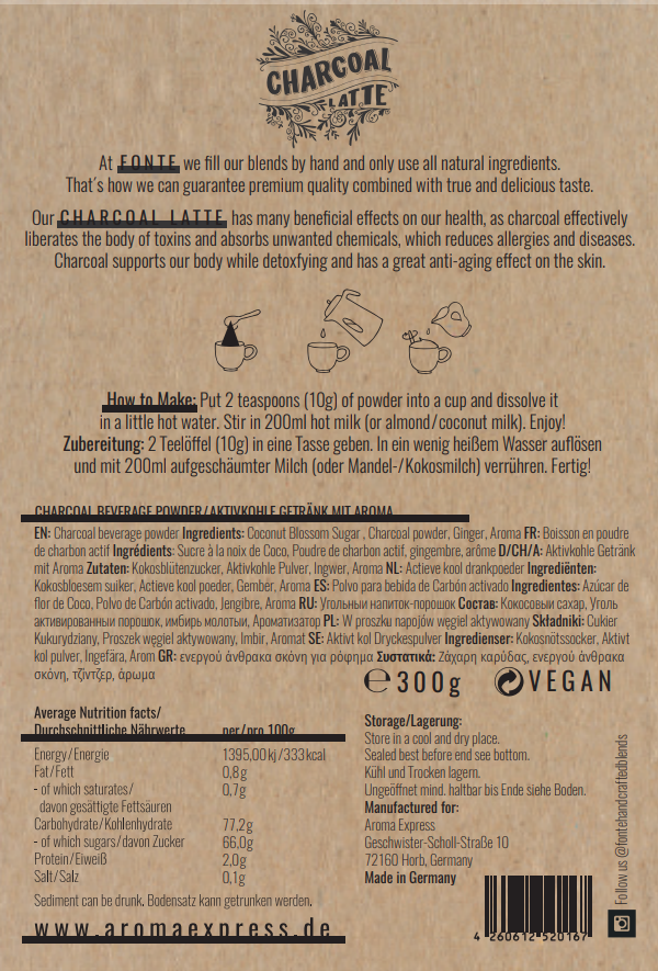 ¡Haz del Carbon Activado Latte tu nueva bebida imprescindible! Visita nuestro sitio web y descubre nuestra selección de productos de alta calidad para que puedas disfrutar de esta maravilla en la comodidad de tu hogar. Aprovecha los beneficios de desintoxicación y el exquisito sabor de esta bebida única. ¡No esperes más, haz clic ahora y adéntrate en el mundo del Carbon Activado Latte!