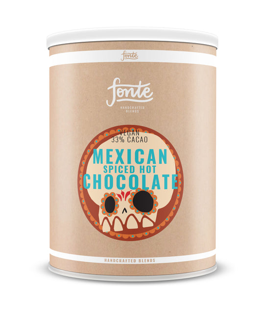 Chocolate a la taza receta mejicana. Bote de 2 Kg. Bebida de chocolate caliente receta mejicana. Mexican hot chocolate